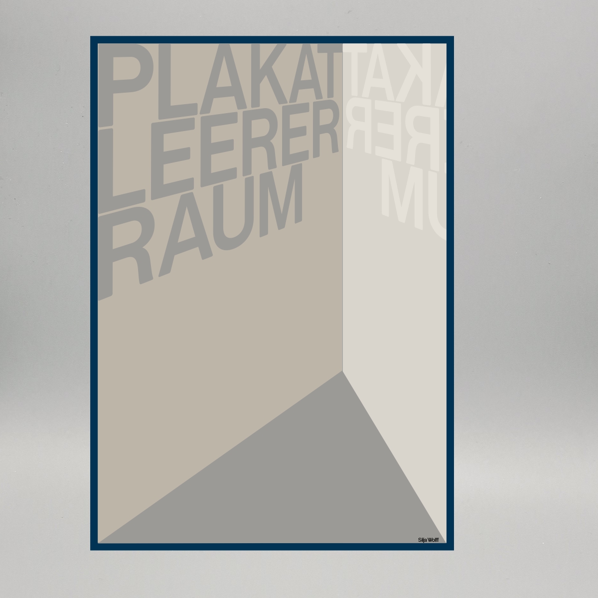 Plakatleerer Raum #16